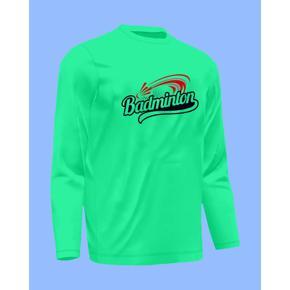 Badminton 9 Pest  long Sleeve T-Shirt For Men