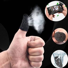 Latest design High quality Pack of 02 pair - Pubg Thumbs Gloves for playing more smoothly and without any sweat Repeated use Flexible and smooth operation