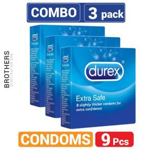 Durex Extra Safe Cndom (3Sx6)-9Pcs