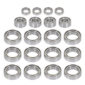 BRADOO 20Pcs Ball Bearing Set BE001 BE002 BE003 for JLB Racing CHEETAH 11101 21101 J3 Speed 1/10 RC Car Spare Upgrade Parts