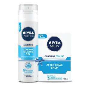 Nivea Shaving gel Sensitive cool 200ml and Nivea Cooling After Shave Splash 100ml Combo Offer