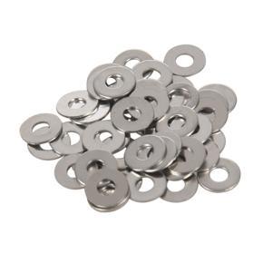 Stainless steel Form a flat washers to fit Metric Bolts & Screws M2 2.2mm*5mm*0.3mm 50pcs