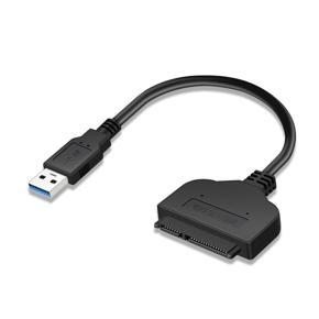 Usb3.0 To Sata7+15Pin Hard Drive Easy Drive Line Hard Drive Sata Adapter Cable - Black