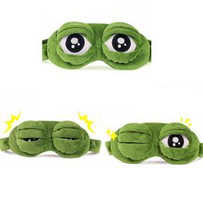 Frog Sad frog 3D Eye Mask Cover Sleeping Funny Rest Sleep Funny Gift