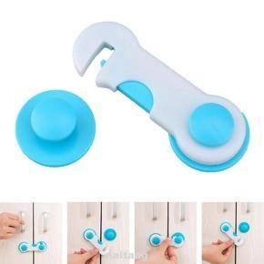 Baby Proofing Pack of 2 Pcs,Cabinet Locks,Safety Locks for Kids,Flexible Strap,Safety Locks, Corner Protectors,Door Stoppers,Edge and Corner Guards
