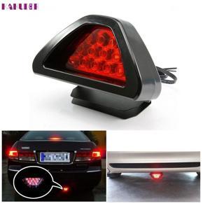 Universal Sporty F1 Style Triangle 12 Led Rear Stop Tail 3Rd Brake Light