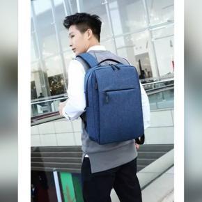 High Quality Classic Business Style & two Laptop parts Backpack