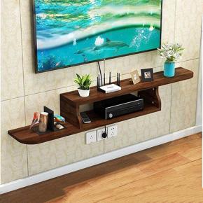 Wall Shelf Set-top Box Frame Wall-Mounted TV Cabinet Wall Partition Wall Decoration Frame Living Room Flower Shelf Display Rack