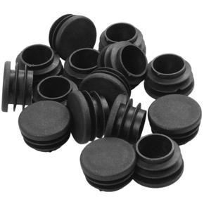 24Pack Chair le Legs Plug 22mm Diameter Round Plastic Cover Thread Inserted Tube to Protect T Floor and Bumps