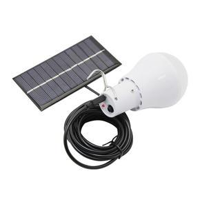Portable LED Solar Lamp Charged Solar Light Panel Powered Emergency Bulb For Garden Camping Fishing