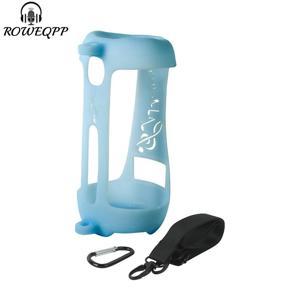 ROWEQPP Speaker Silicone Cover Portable Protective Case With Belt Compatible For Pulse5 Bluetooth-compatible Speaker Bag