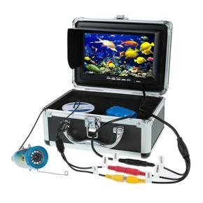 7'' Color Digital LCD 1000TVL Fish Finder 120 Degree HD DVR Recorder Waterproof Fishing Video Camera Monitor Underwater Fishing Camera 15M/30M Cable EU/US Plug