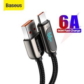 Baseus 66W USB Cable 6A Fast Charging Charger Wire Cord