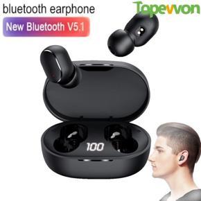 Topewon TWS Wireless Bluetooth Earphones Digital Display Headsets Stereo HIFI Headphones Sport Waterproof Earbuds with Mic