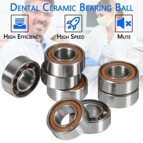 10Pcs 6mm Dental Ceramic Bearing Ball Fit For High Speed Handpiece -