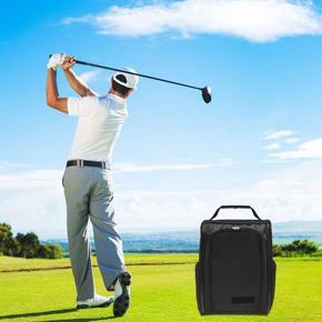 golf bags clearance-1 x golf shoe bag-blue