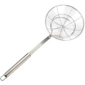 Mesh Strainer Stainless Steel Fine Mesh Food Strainer Kitchen Colander with  Grip Handle Size14