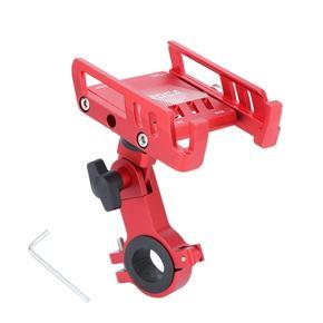 MEROCA Rotating Bicycle Phone Holder Aluminum Bike Accessories Mobile Phone Mount for 3.5 to 7.2Inch Cell Phone Stand