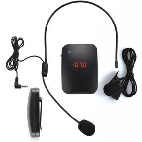 【MIGAPALAZA】 Lectures Microphone Headset And Lapel Easy Operation Loudspeaker FM Transmitter Portable Wireless Tourist Guide Durable Car Hands-free Long Cable Audio Teacher Multipurpose Lightweight