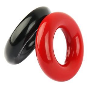 golf training aid-2 * Golf Weighted Swing Ring(black +red)-black & red