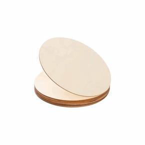 10PCS Natural Wood Pieces Slice Round Unfinished Wooden Discs for Crafts Centerpieces DIY Christmas Ornaments 4inch