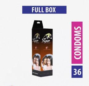 Tiger Super Dot condom ( chocolate flevour full box)