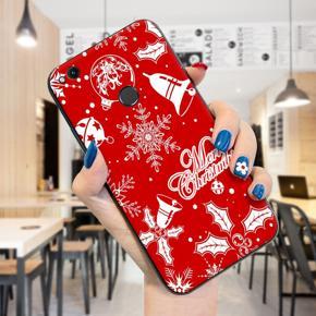 Hontinga for Honor 8 Lite Case Merry Christmas Gifts for Girls Boys Phone Cover Shockproof Soft Silicone TPU Cases