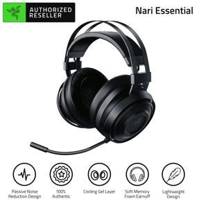 Razer Nari Essential Wireless Gaming Headset 2.4GHz Wireless 7.1 Surround Sound Earphone Replacement for PC, PS4, Mac