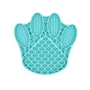 Pet And Licking Tray Slow Food Pad Paw-print Flower-shaped Fish-shaped Pet Supplies Accessories - ZL