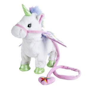 Electric ng Unicorn Plush Electric unicorn plush cute unicorn leashing Pegasus doll ng and singing