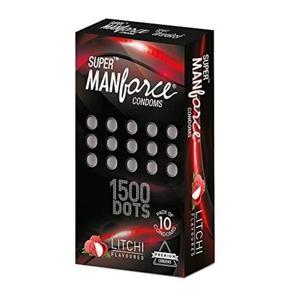 Manforce Litchi Flavoured Condom 10Pieces