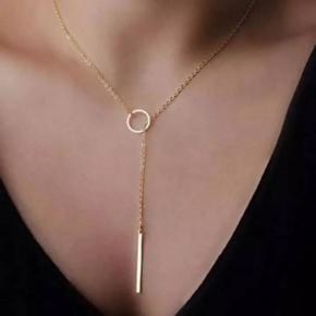 Europe and the United States minimalist simple metal short necklace