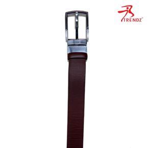 Mens Formal Leather  belt Marron color