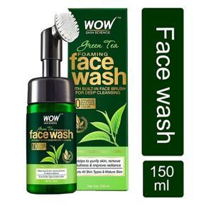 WOW GreenTea Foam Face Wash 150ml