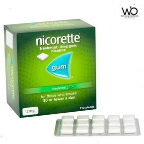 Nicorette 2mg Freshmint Gum 210 Gums Pack (International)