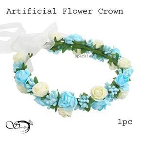 Artificial Flower Crown /Hair Band For Girls -1pc