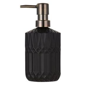 400Ml Soap Dispenser Chic Glass Refill Empty Bottle Home Hotel Bathroom Conditioner Hand Soap Shampoo Bottle-Black