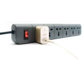 Belkin F9E600Zb2Mgry Essential Series 6-Socket Surge Protector