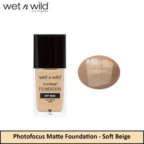 Wet n Wild Photofocus Matte Foundation - Soft Beige