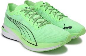 PUMA  Deviate Nitro Running Shoes For Men  (Green)