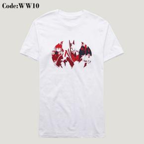 bad man white Half Sleeve T-Shirt For Men's