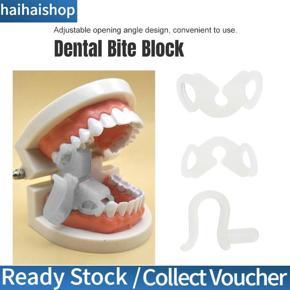 Dental Safety Equipment Silicone Mouth Bite Block Opener Cheek Retractor