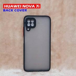 Camera Protection Smoke Matte Finish Case Back Cover FOR Huawei Nova 7i/P40 Lite