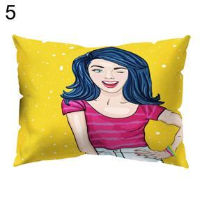 Creative Beauty Printed Throw Square Pillow Case Cushion Cover Bedding Articles