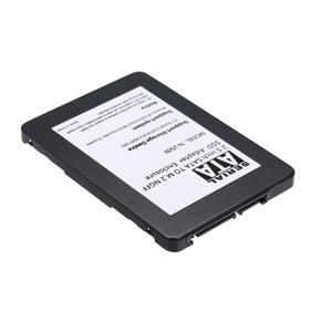 Black Metal SSD Enclosure M.2 NGFF SSD to 22Pin 2.5'' 2280 SATA Adapter Card 7mm Height