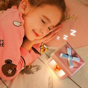 Cartoon Teddy Usb Charging Night Light Student Bedroom Bedside Led Atmosphere Light Children Birthday Gift Night Light