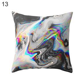 Marble Pattern Soft Comfortable Cushion Cover Bed Sofa Pillowcase Home Decor