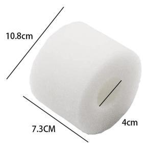 for S1 Type Filter Cartridge Sponge-2 x Swimming Pool Filter Sponge-white