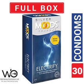 Moods - Gold Electrify Condom - Full Box - 3x10=30pcs