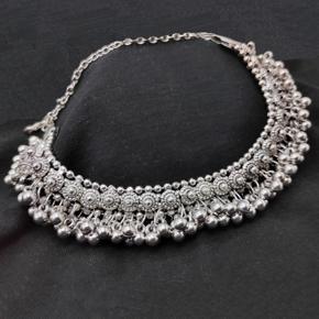 TRADITIONAL DESIGNER SILVER POLISH JHUMUR ANTIQUE PAYEL MADE IN INDIA